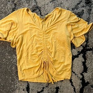 Float arm cropped tee